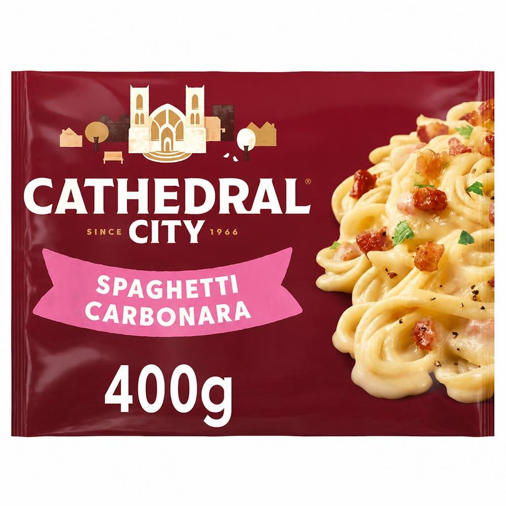Cathedral City Spaghetti Carbonara Meal For One 400g