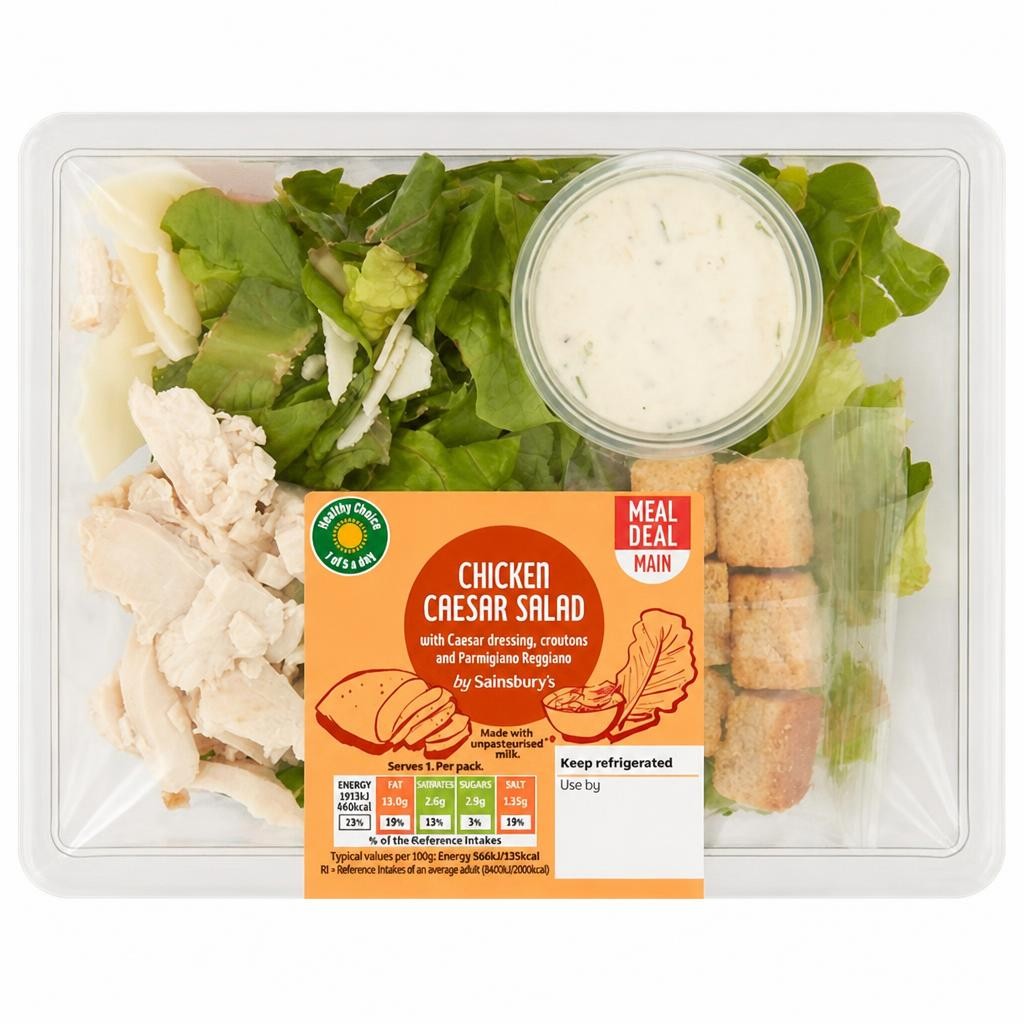 Sainsbury's 180g Chicken Caesar Salad