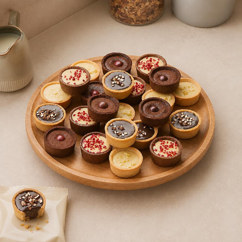 Sainsbury's Mini Fruit & Chocolate Tart Selection (24 Pieces)