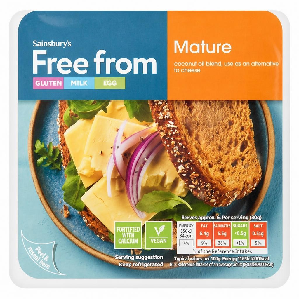 Sainsbury's Free From Mature 200g