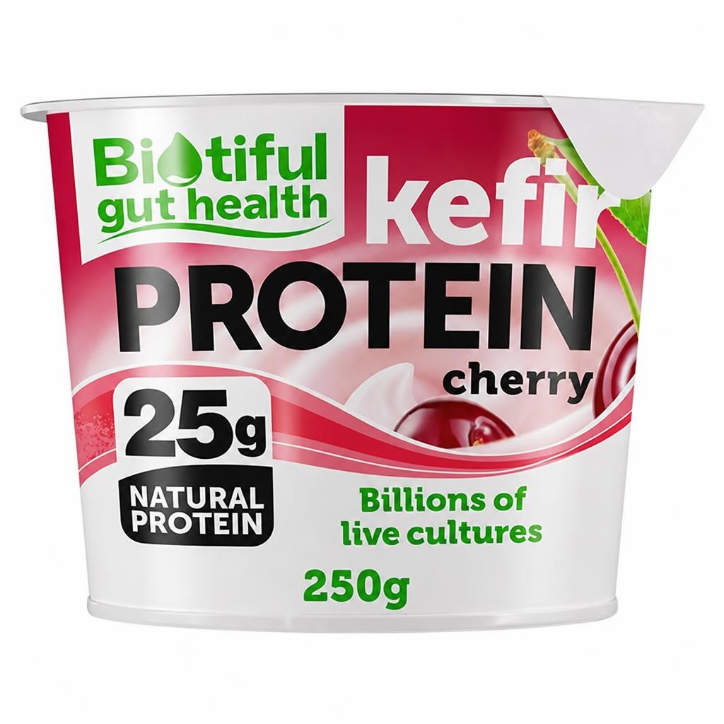 Biotiful Gut Health Kefir Protein Yogurt Cherry 250g