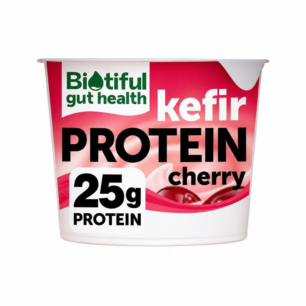 Biotiful Gut Health Kefir Protein Yogurt Cherry 250g