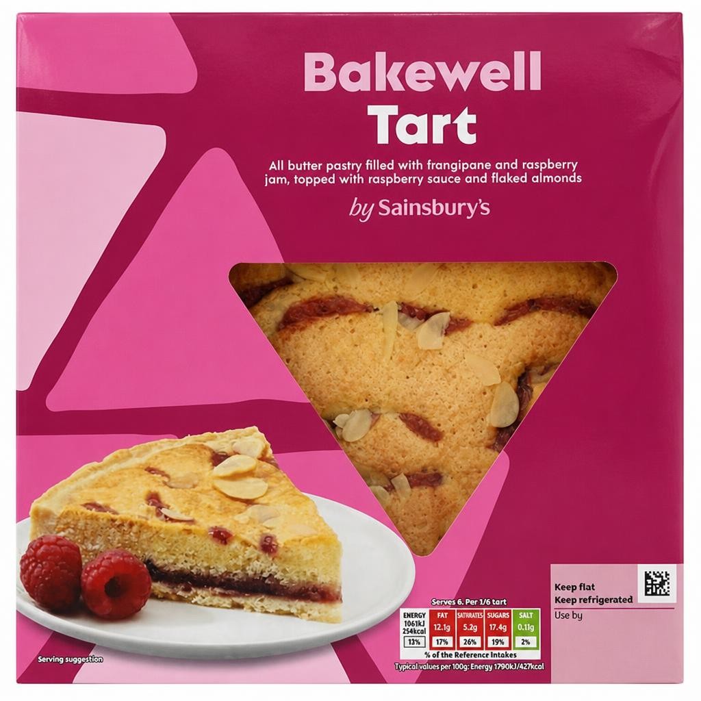 Sainsbury's Bakewell Tart Dessert 350g