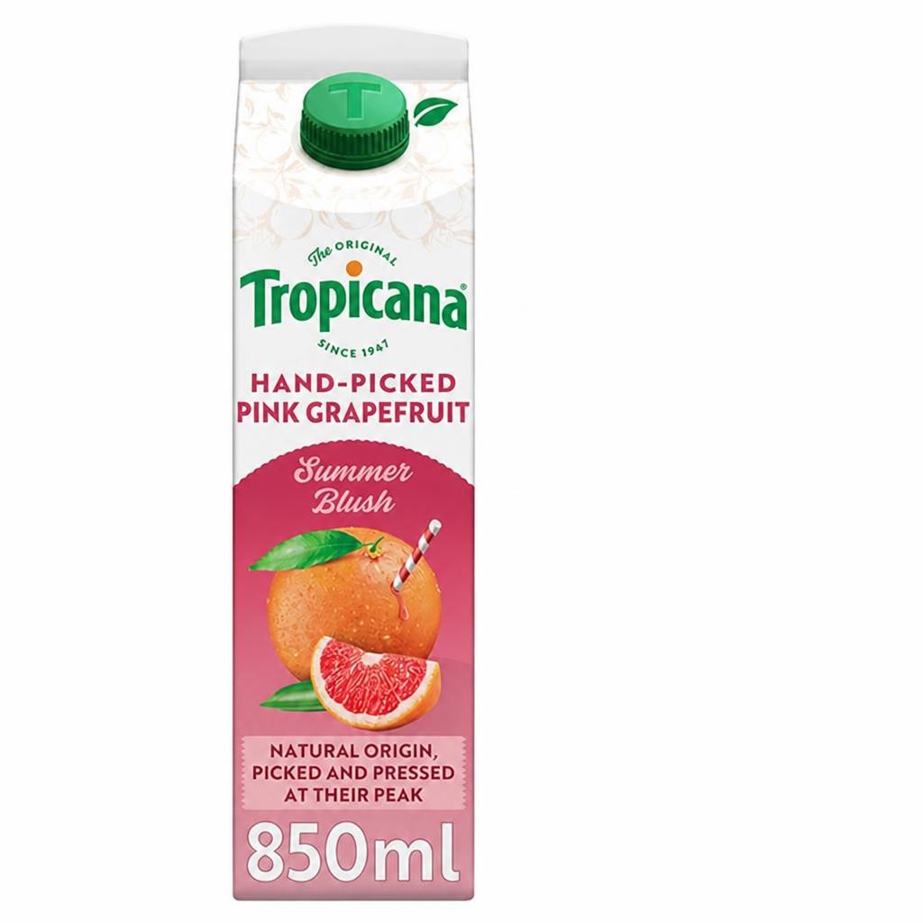 Tropicana Pink Grapefruit Fruit Juice 850ml