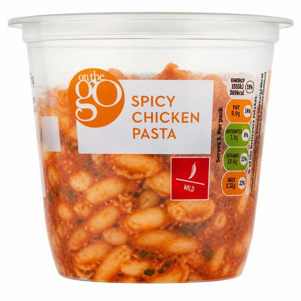Sainsbury's On the Go 275g Spicy Chicken Pasta