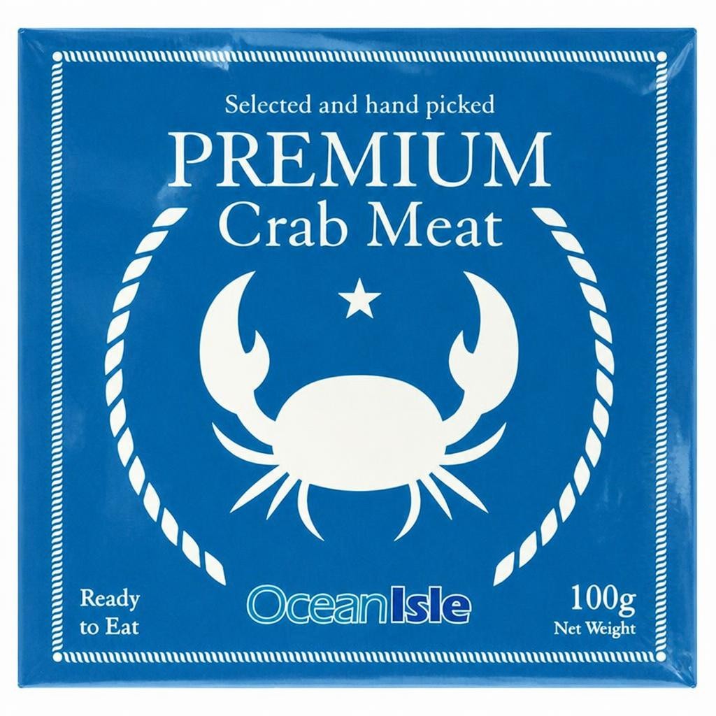 Ocean Isle Premium Crab Meat 100g
