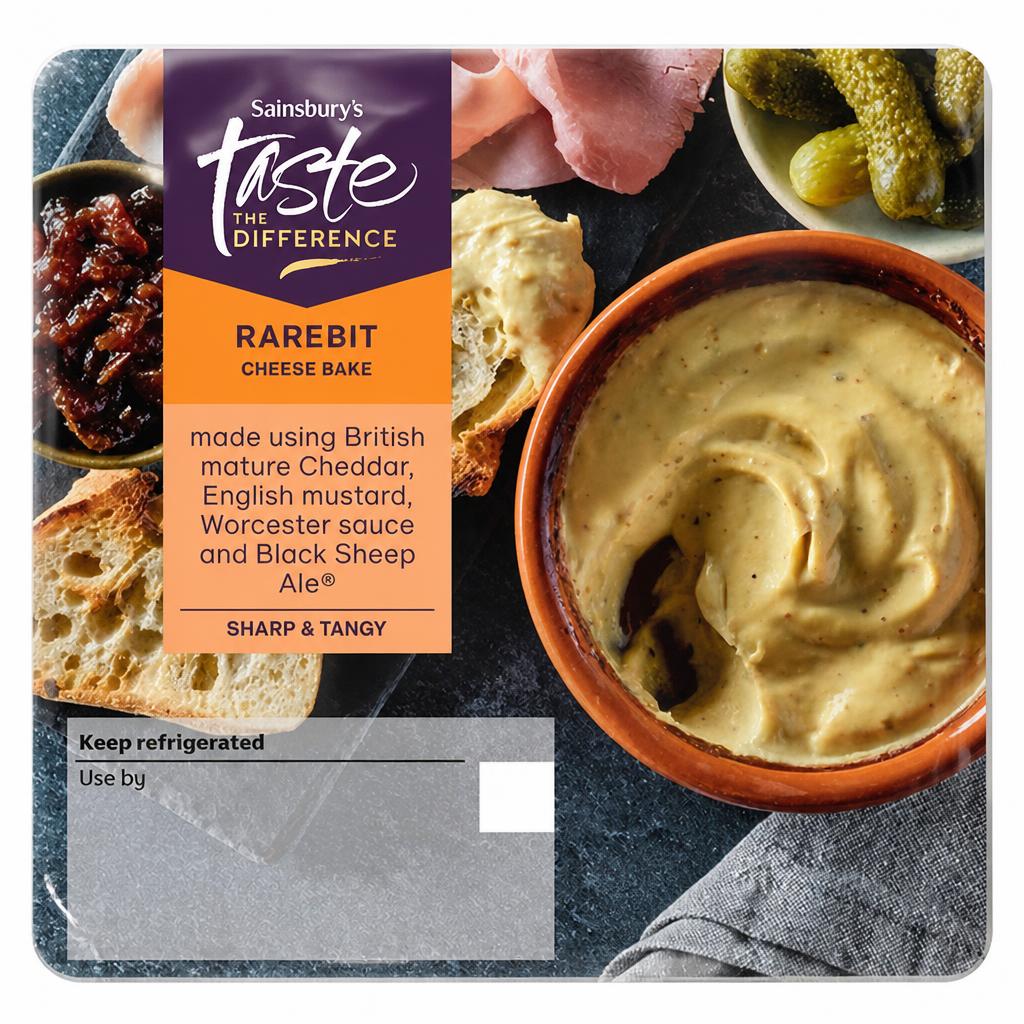 Sainsbury's Barber's Cheddar Rarebit Bake, Taste the Difference 150g