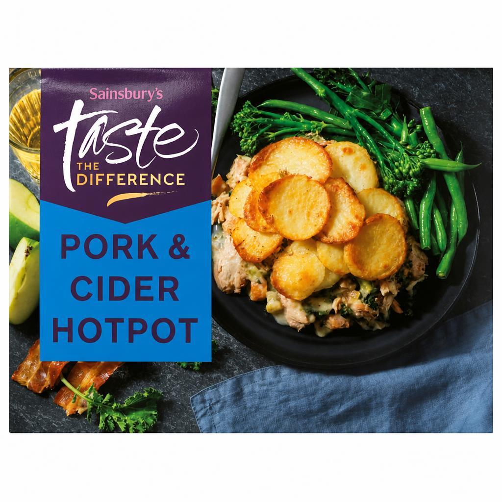 Sainsbury's Pork & Cider Hotpot, Taste the Difference 400g (Serves 1)