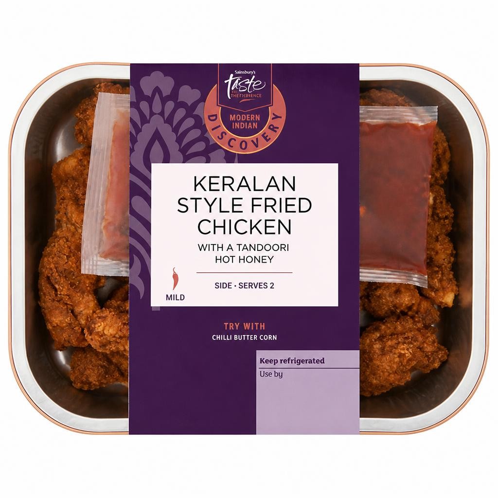 Sainsbury's Discovery Keralan Fried Chicken, Taste the Difference