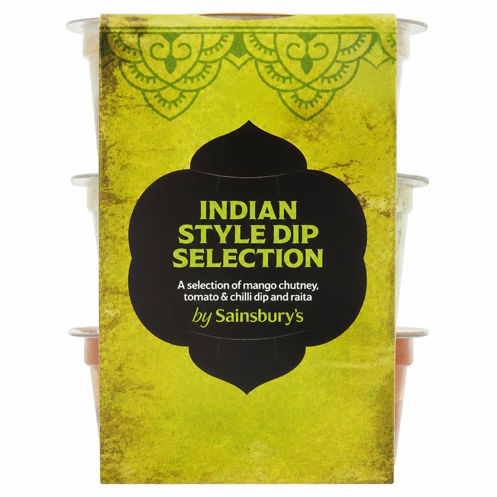 Sainsbury's Indian Style Dip Selection 3x40g
