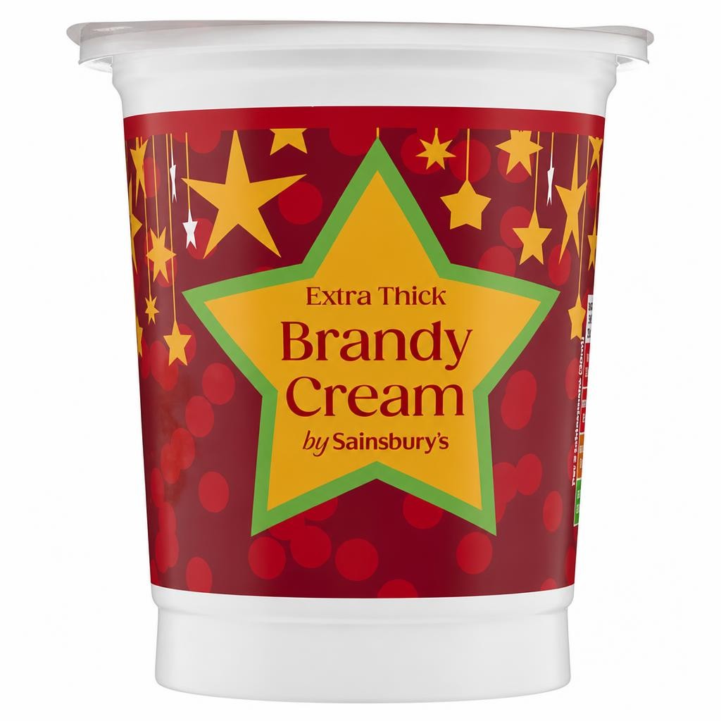 Sainsbury's Extra Thick Brandy Cream 500ml