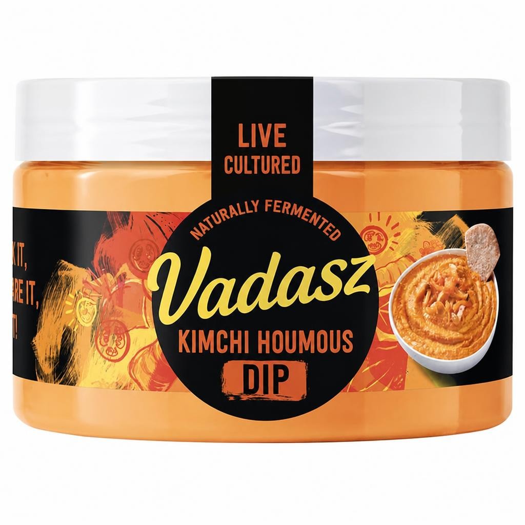 Vadasz Kimchi Houmous Dip 200g