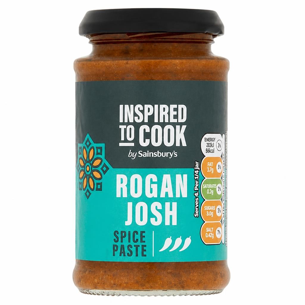 Sainsbury's Rich Rogan Josh Curry Paste, Inspired to Cook 200g