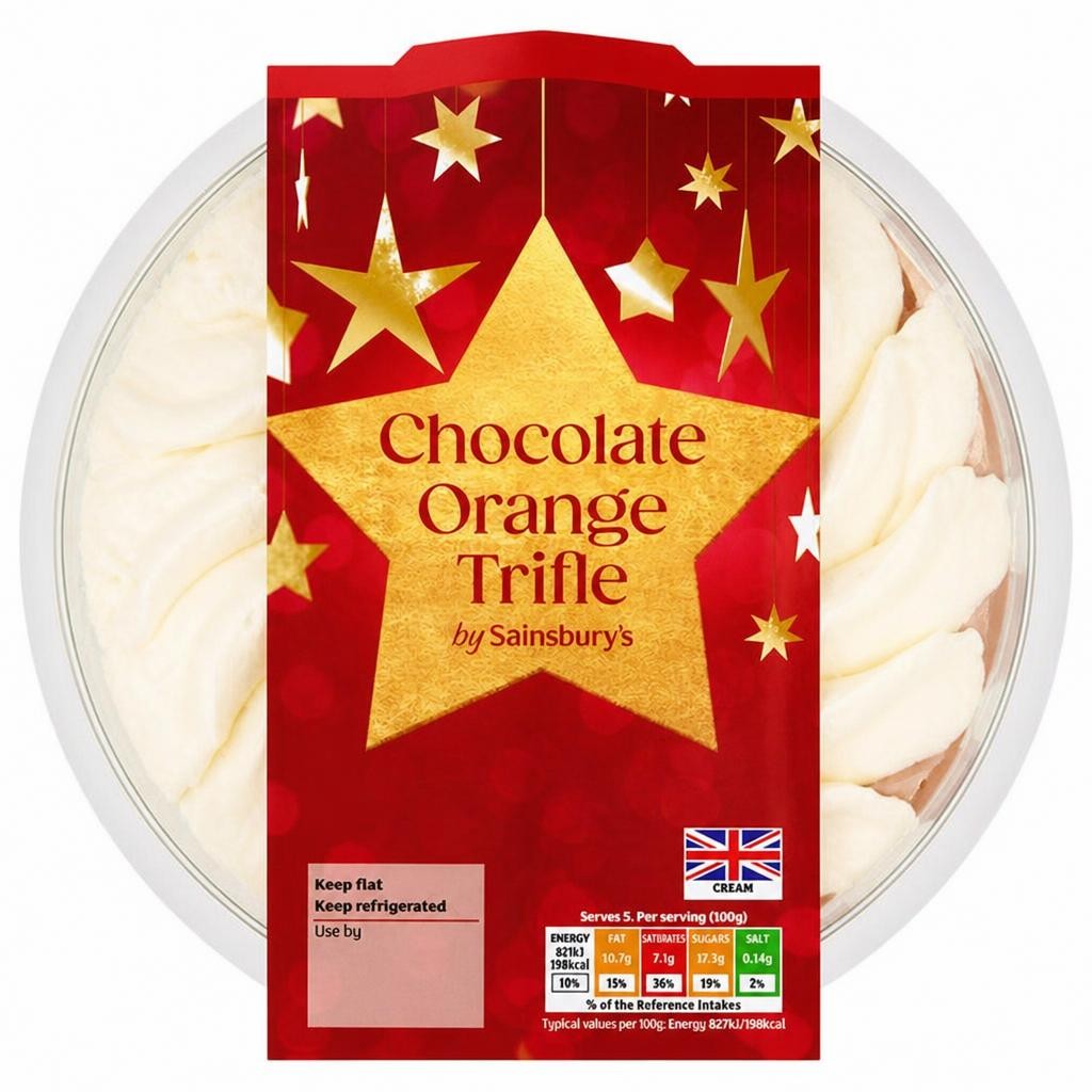 Sainsbury's Chocolate Orange Trifle 500g