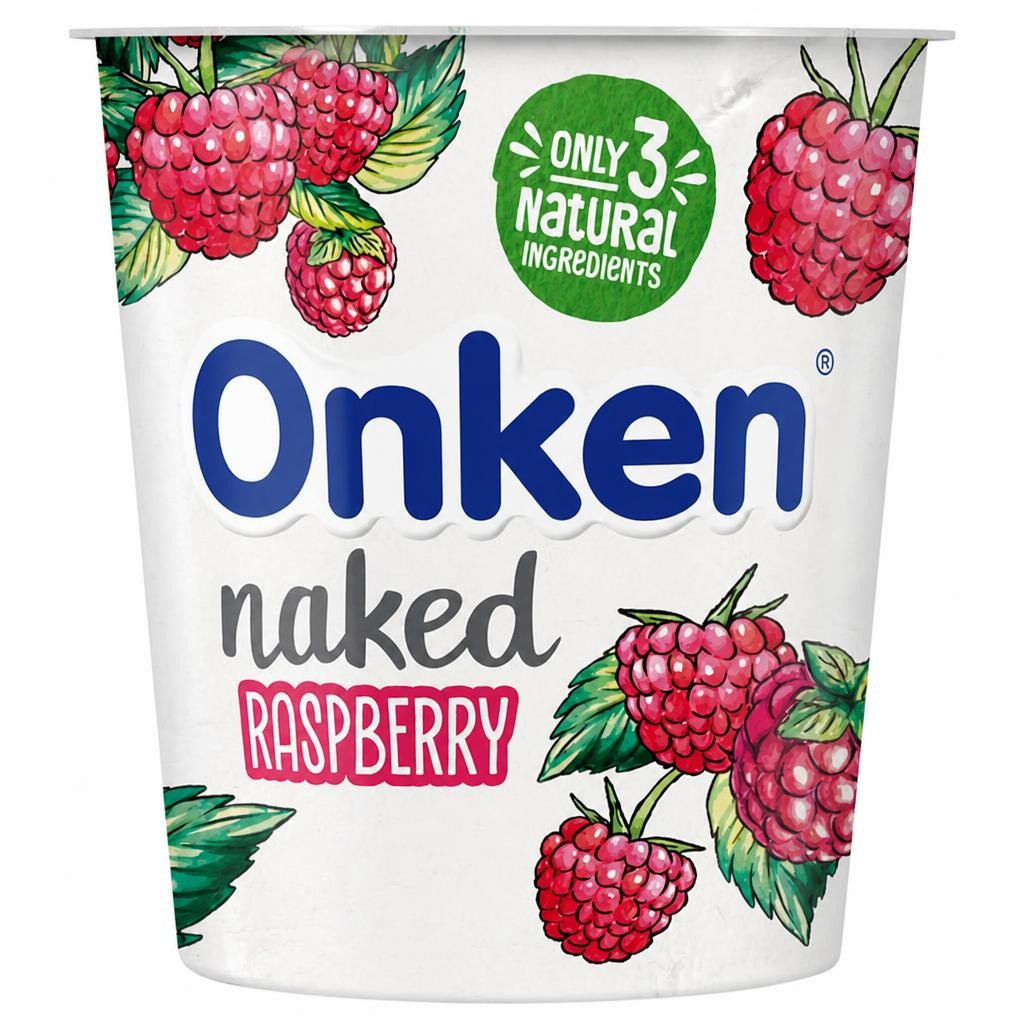 Onken Naked Raspberry 350g