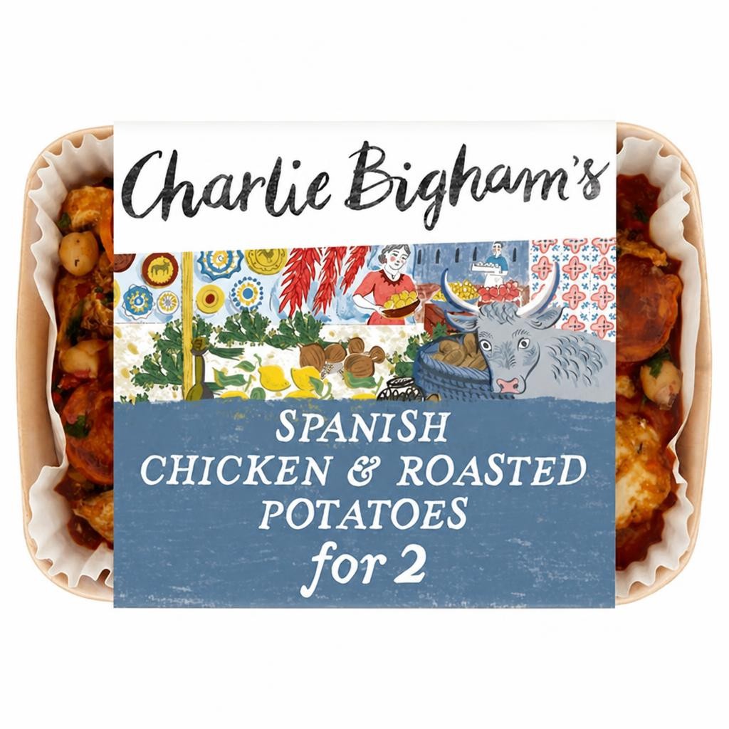 Charlie Bigham's Spanish Chicken Roasted Potatoes 775g