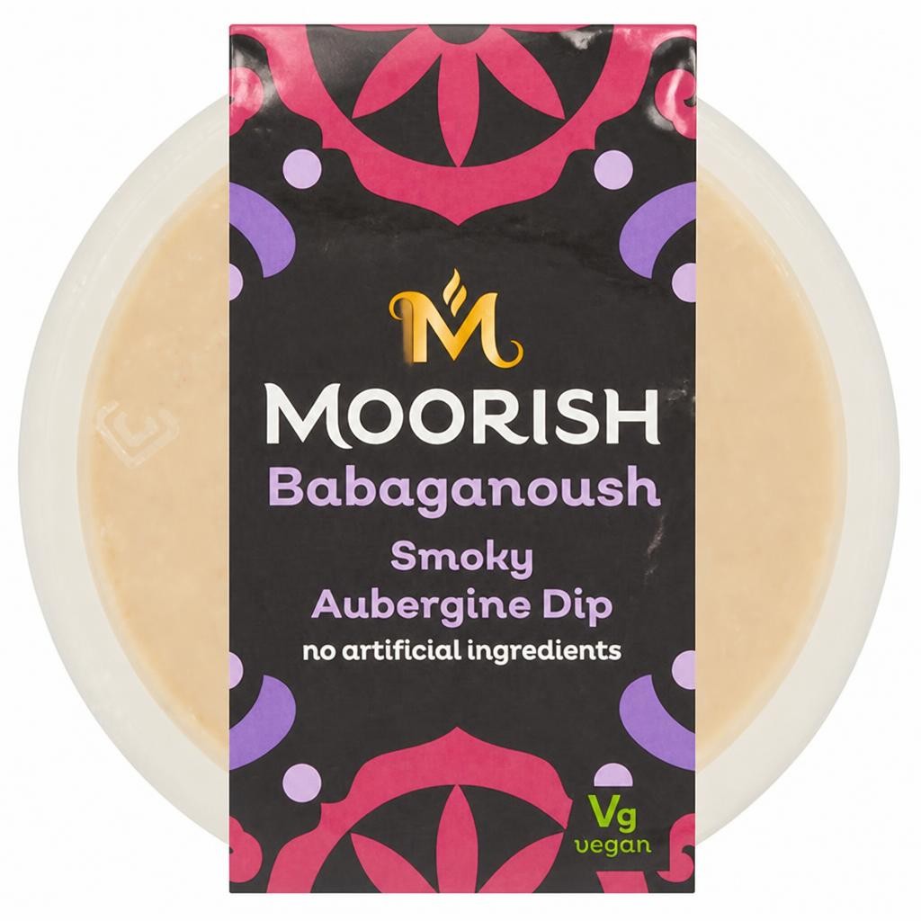 Moorish Babaganoush Smoky Aubergine Dip 150g