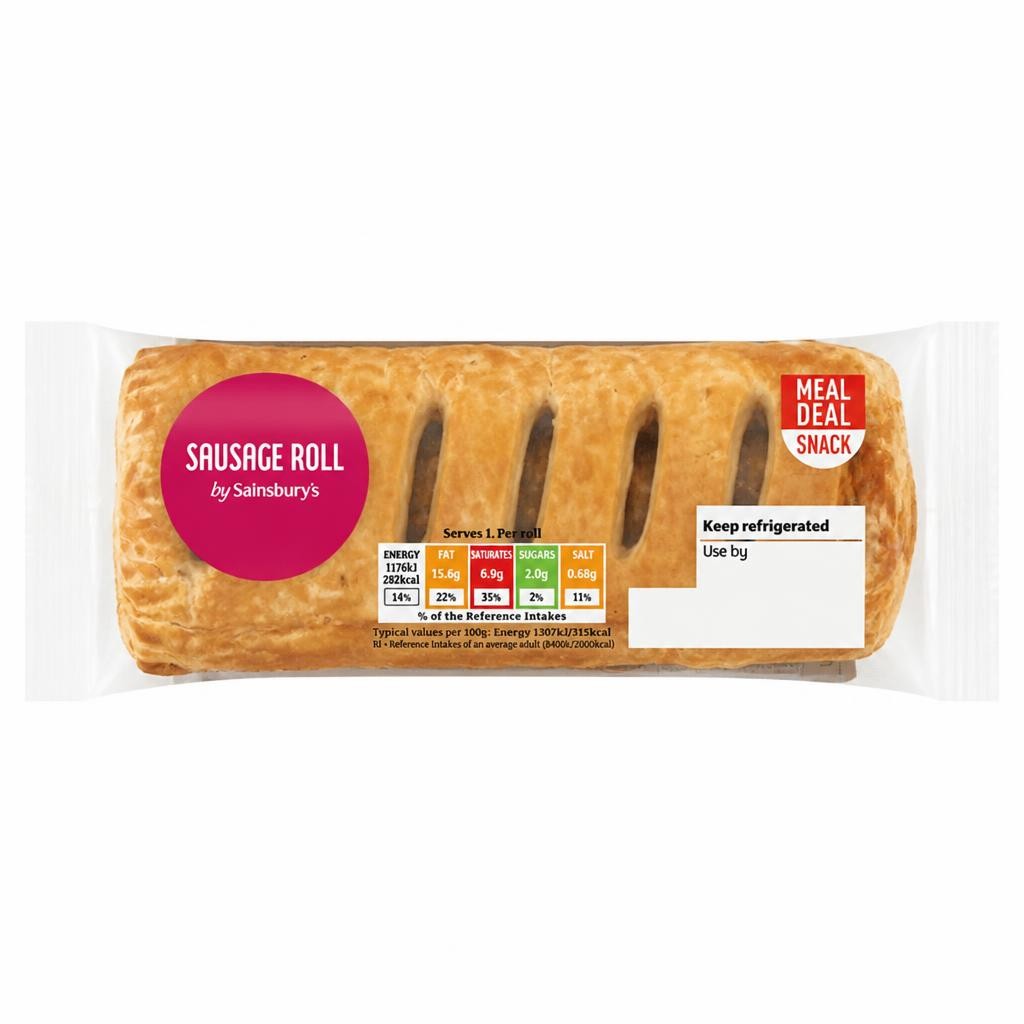 Sainsbury's Sausage Roll 90g