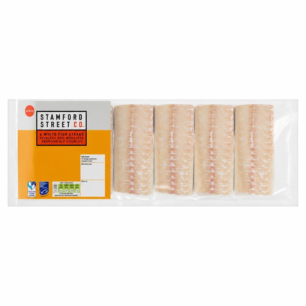 Stamford Street Co. White Fish Steaks x6 520g
