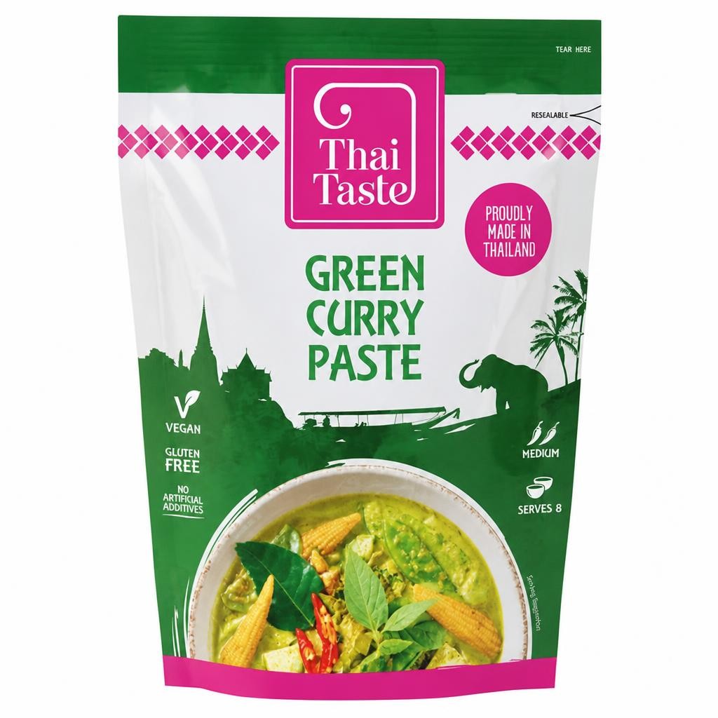 Thai Taste Green Curry Paste 200g