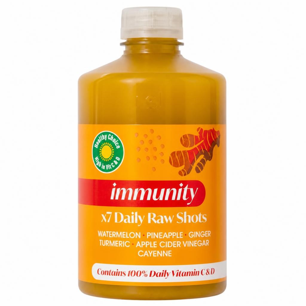Sainsbury's Immunity 7 Daily Raw Shots 420ml