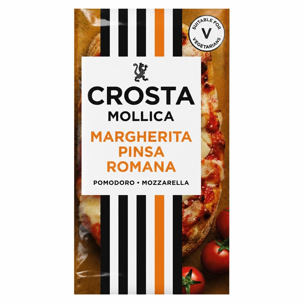 Crosta & Mollica Pinsa Roman Pizza Tomato & Mozzarella 154g