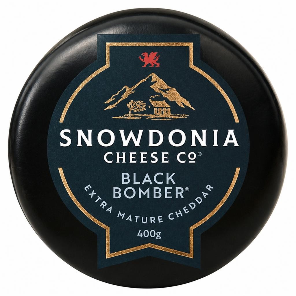 Snowdonia Black Bomber Extra Mature Cheddar Truckle 400g