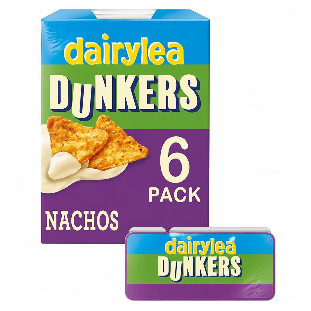 Dairylea Dunkers Nachos Cheese Snacks x6 258g