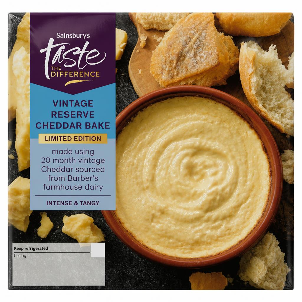 Sainsbury's Vintage Cheddar Bake, Taste the Difference 300g