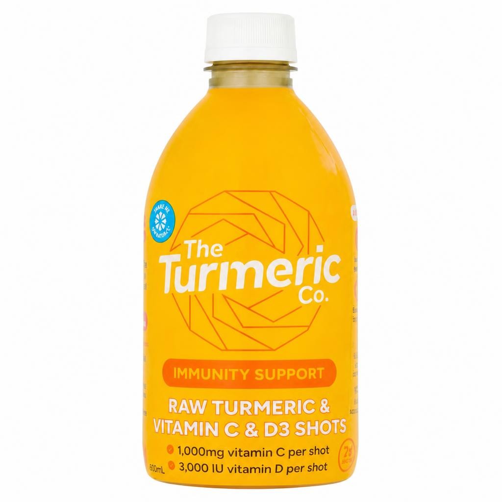 The Turmeric Co. Raw Turmeric Vitamin C & D3 Self Shot 420ml