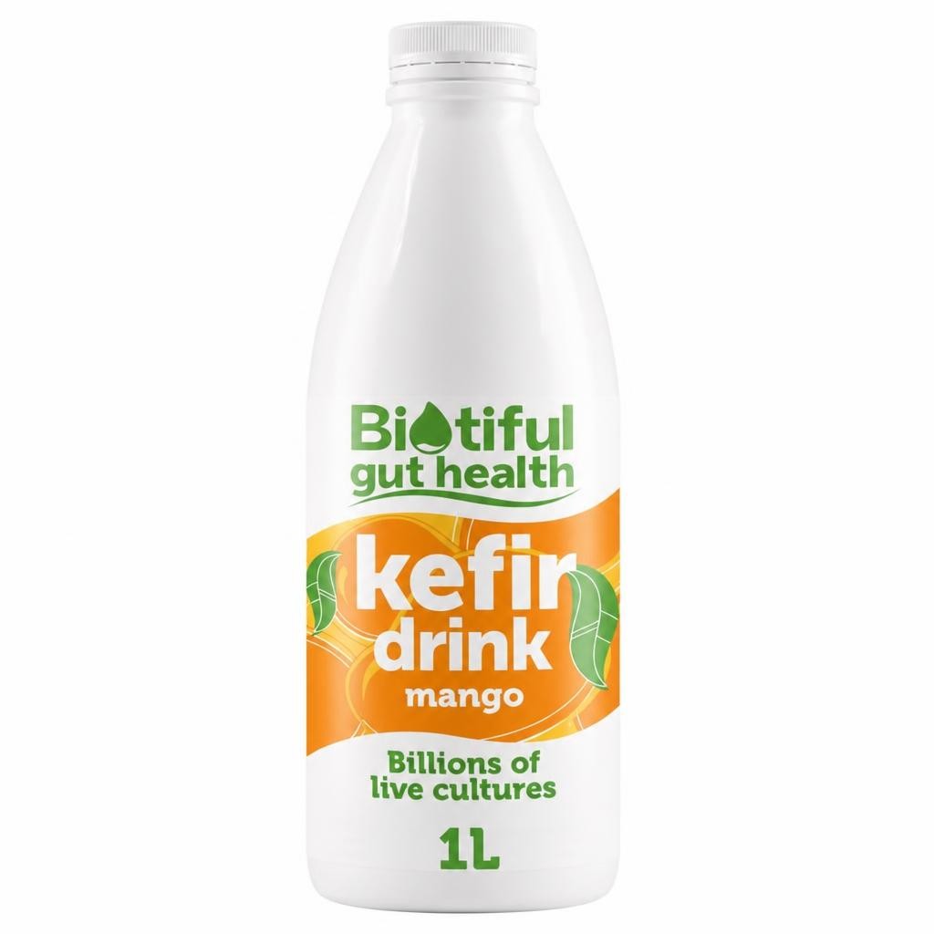 Biotiful Gut Health Kefir Drink Mango 1L