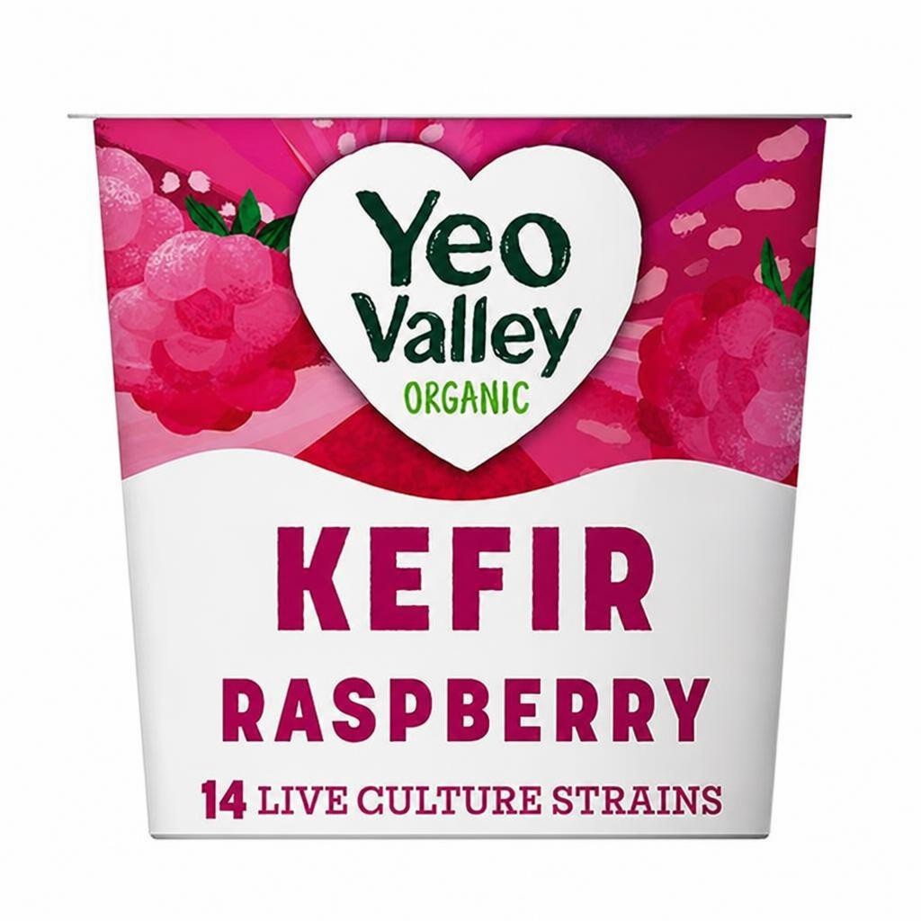 Yeo Valley Organic Kefir Raspberry 350g