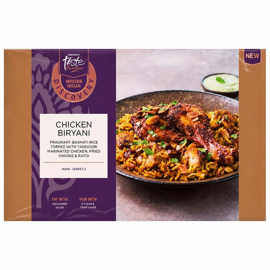 Sainsbury's Discovery 730g Chicken Biryani, Taste the Difference