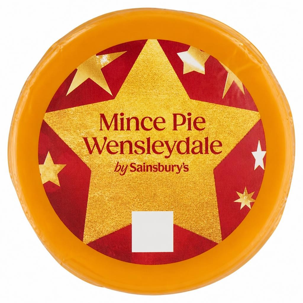 Sainsbury's Mince Pie Wensleydale Truckle 90g