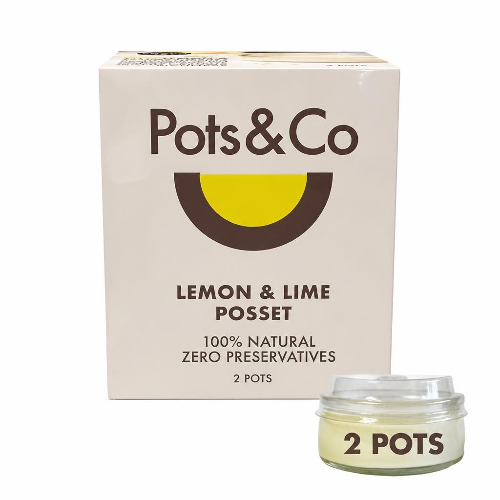 Pots & Co Lemon & Lime Posset 2 x 91g