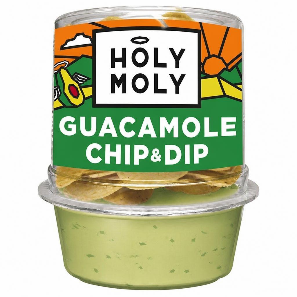 Holy Moly Guacamole Chip & Dip 77g