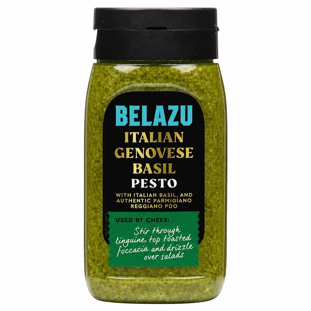 Belazu Italian Genovese Basil Pesto 270g
