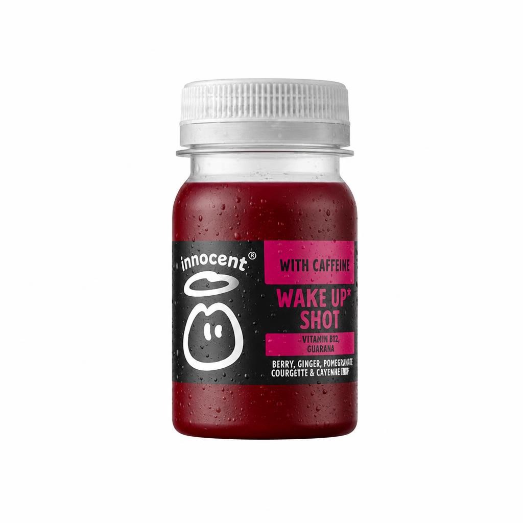 Innocent Wake Up Berry, Ginger, Pomegranate, Courgette & Cayenne Pepper Shot 80ml