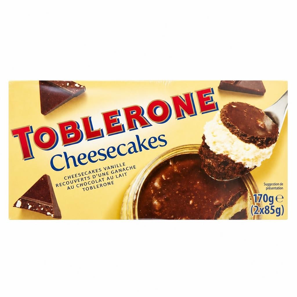 Toblerone Cheesecakes 2 x 85g