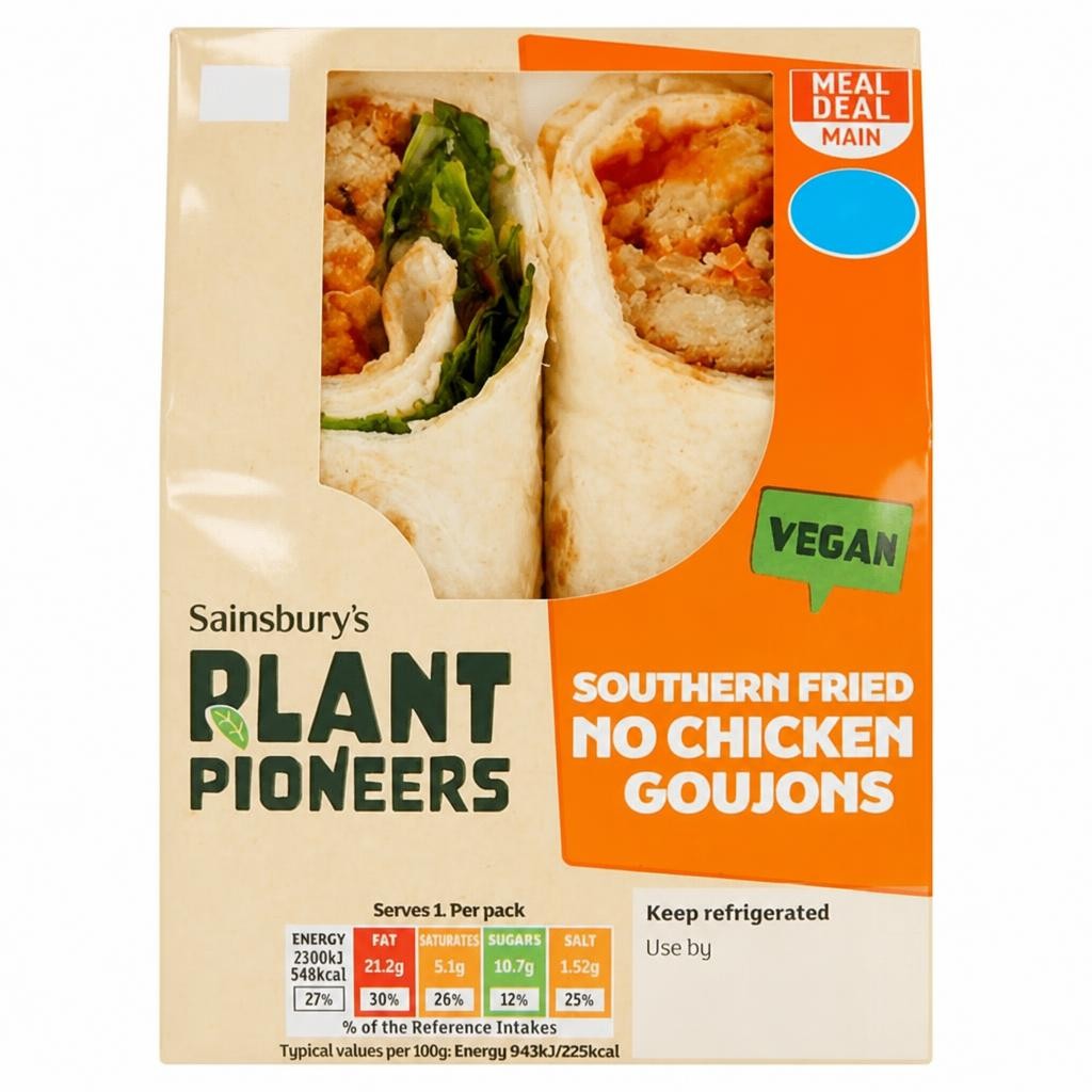 Plant Pioneers Southern Fried No Chicken Goujon