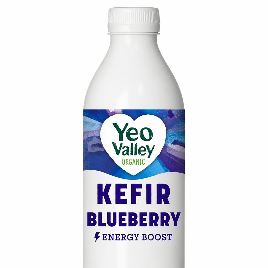 Yeo Valley Organic Kefir Blueberry 1L