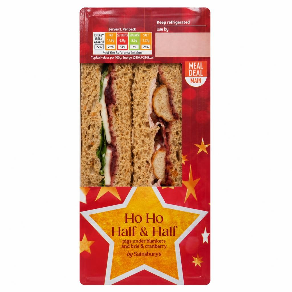 Sainsbury's Ho Ho Half & Half Sandwich