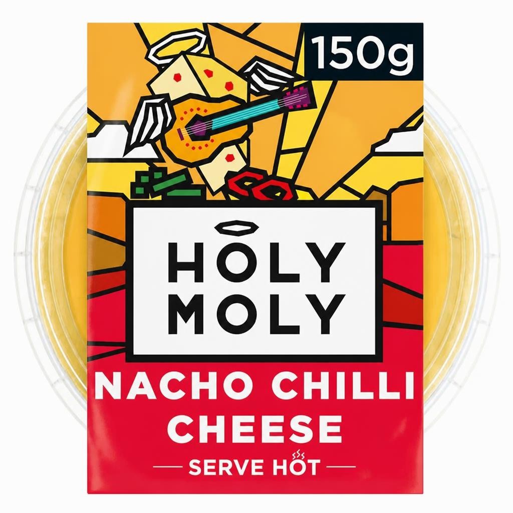 Holy Moly 150g Hot Serve Nacho Chilli Cheese Dip