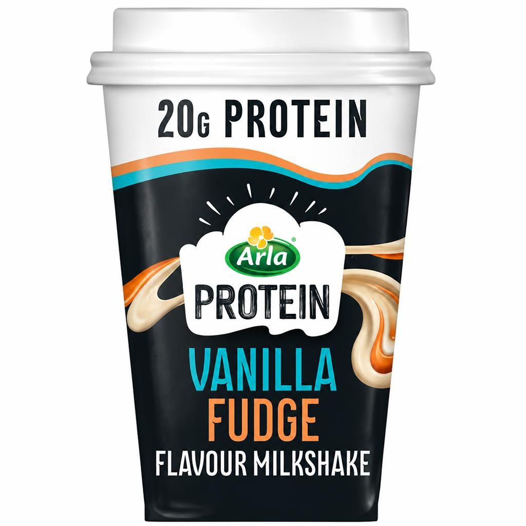 Arla Protein Vanilla Fudge Flavour Milkshake 200ml