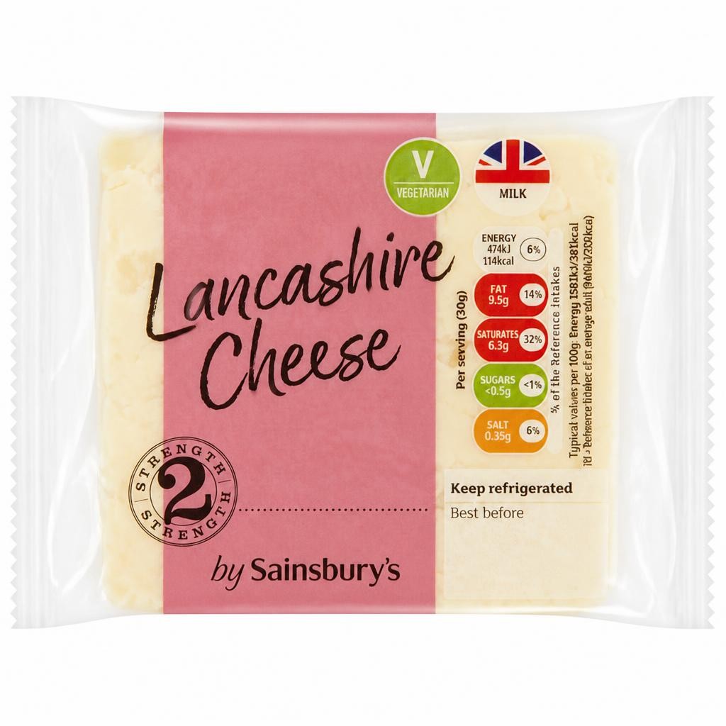 Sainsbury's Lancashire Cheese 250g