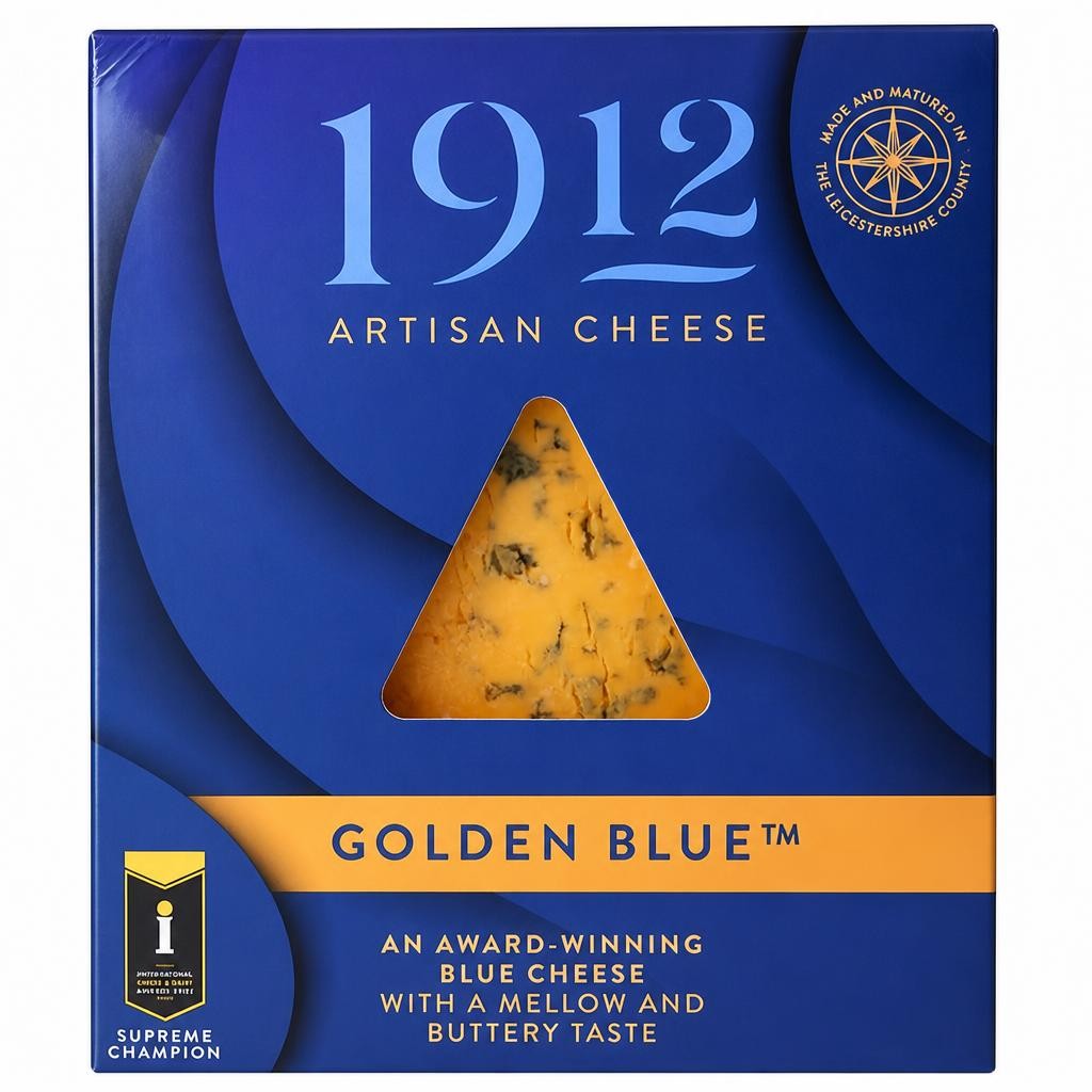 1912 Golden Blue Artisan Cheese 150g