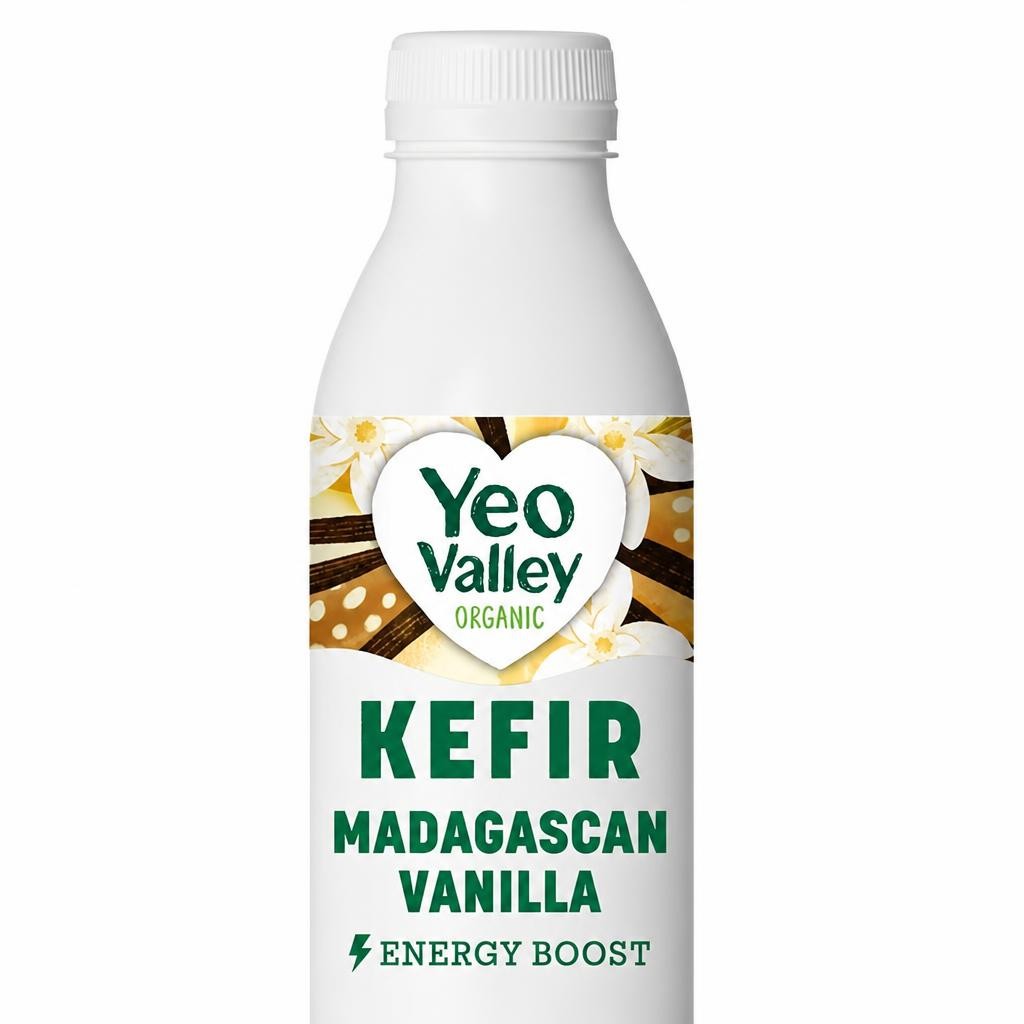 Yeo Valley Organic Kefir Madagascan Vanilla 500ml
