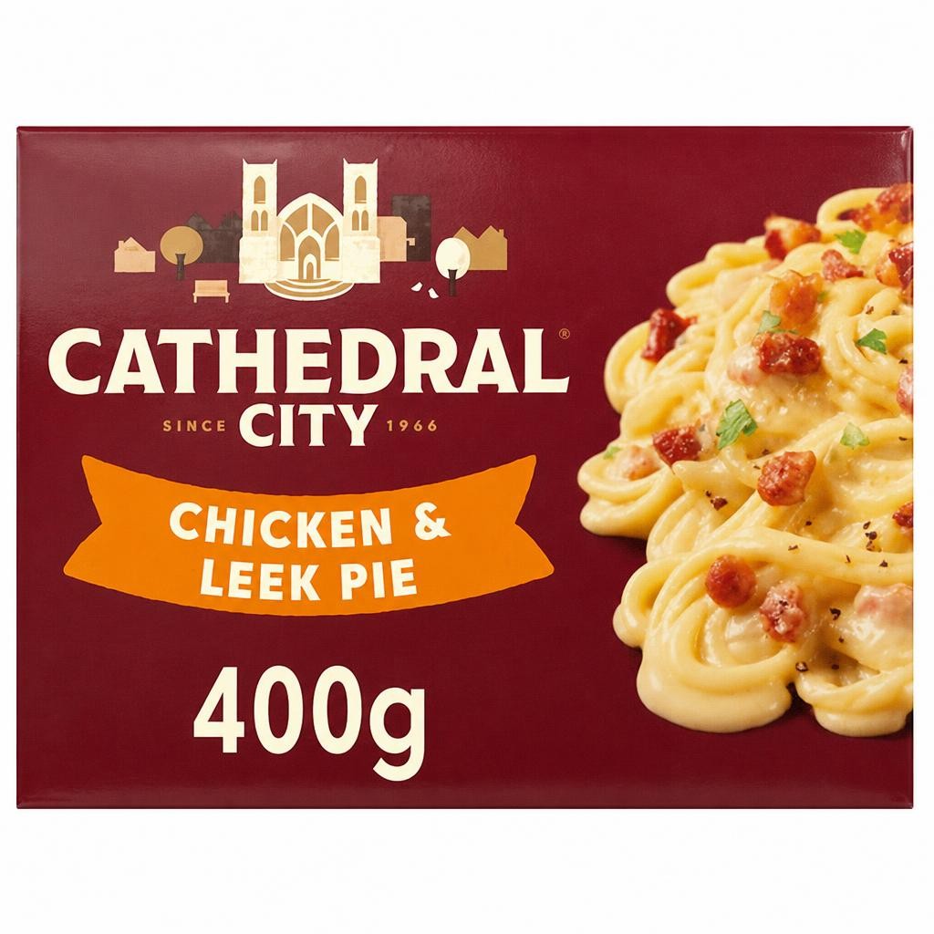 Cathedral City Chicken & Leek Pie Meal For One 400g