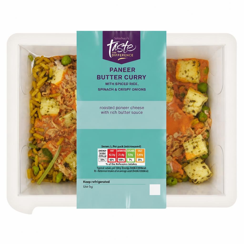 Sainsbury's Paneer & Butter Sauce, Taste the Difference 400g