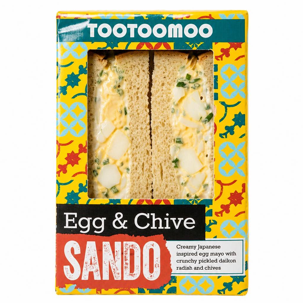 Tootoomoo Egg & Chive Sando